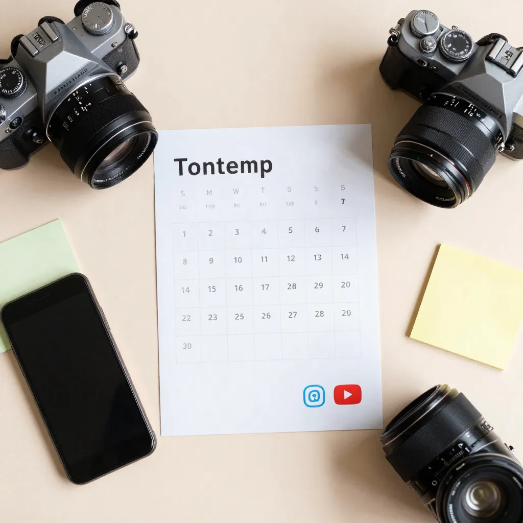 Brand social media content